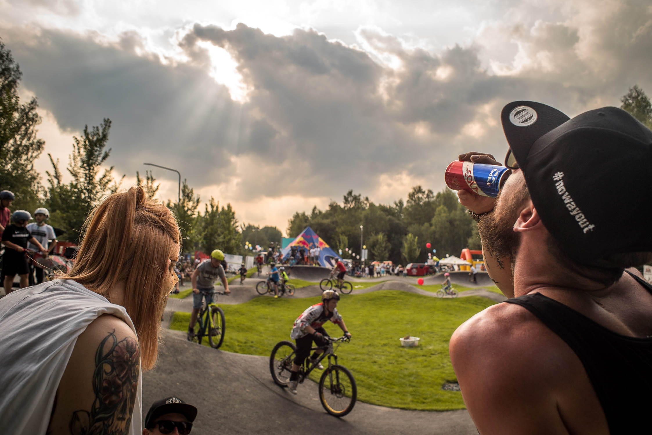 Redbull Asphalt Pumptrack Selb Bau und Planung RadQuartier GmbH