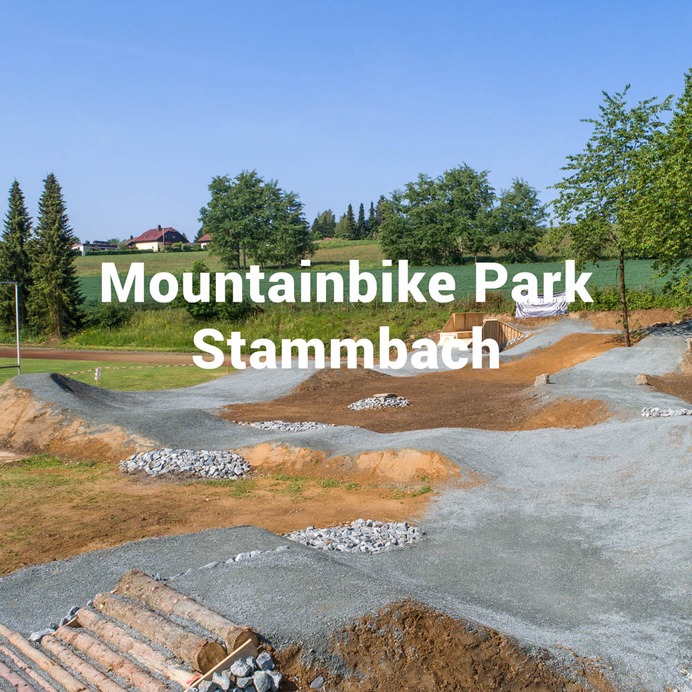 Mountainbike Park Stammbach, gebaut und geplant durch die Firma RadQuartier