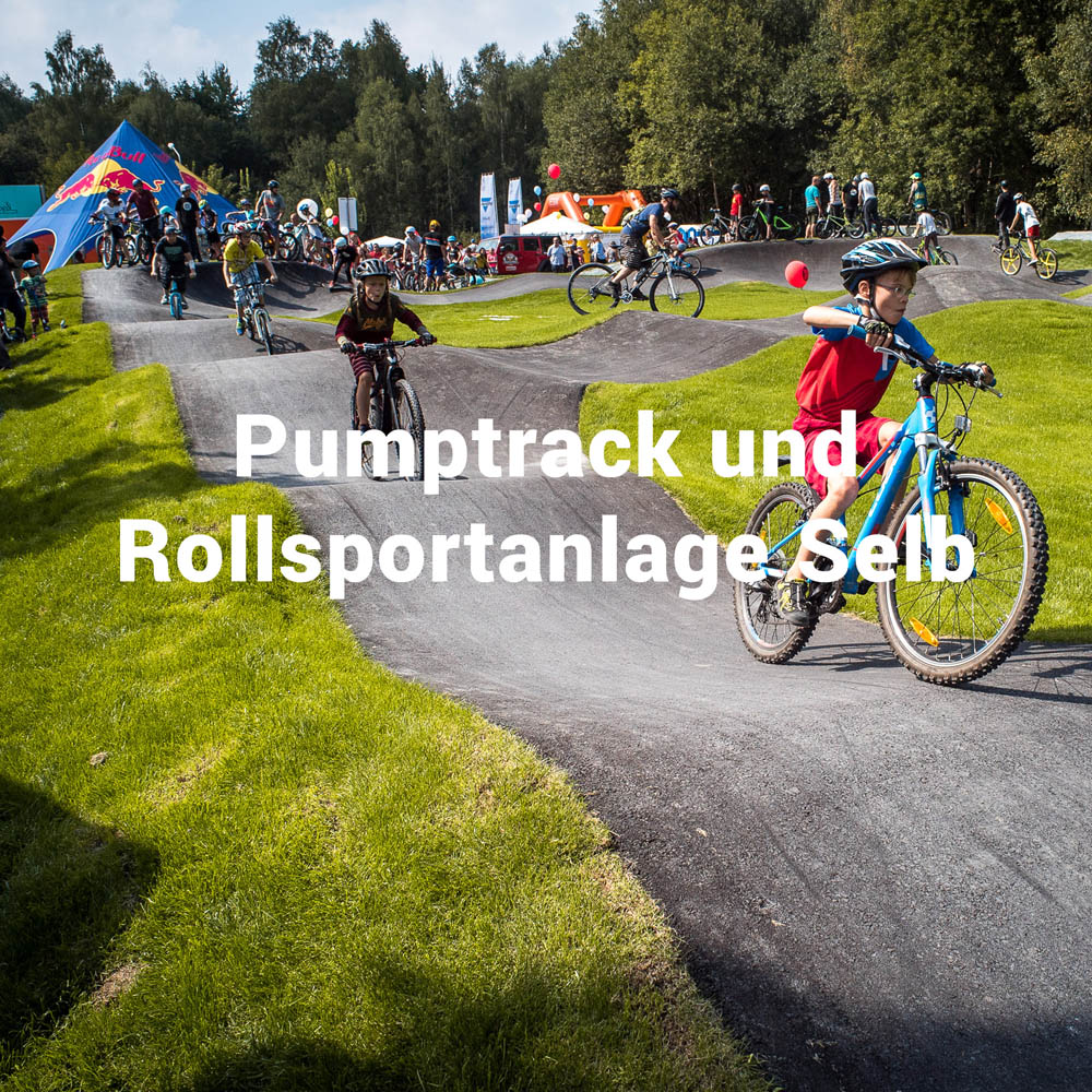 Rollsportanlage Asphalt Pumptrack Selb Bau und Planung RadQuartier GmbH