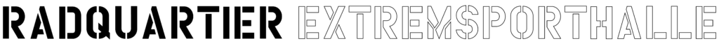 Logo der RadQuartier Extremsporthalle