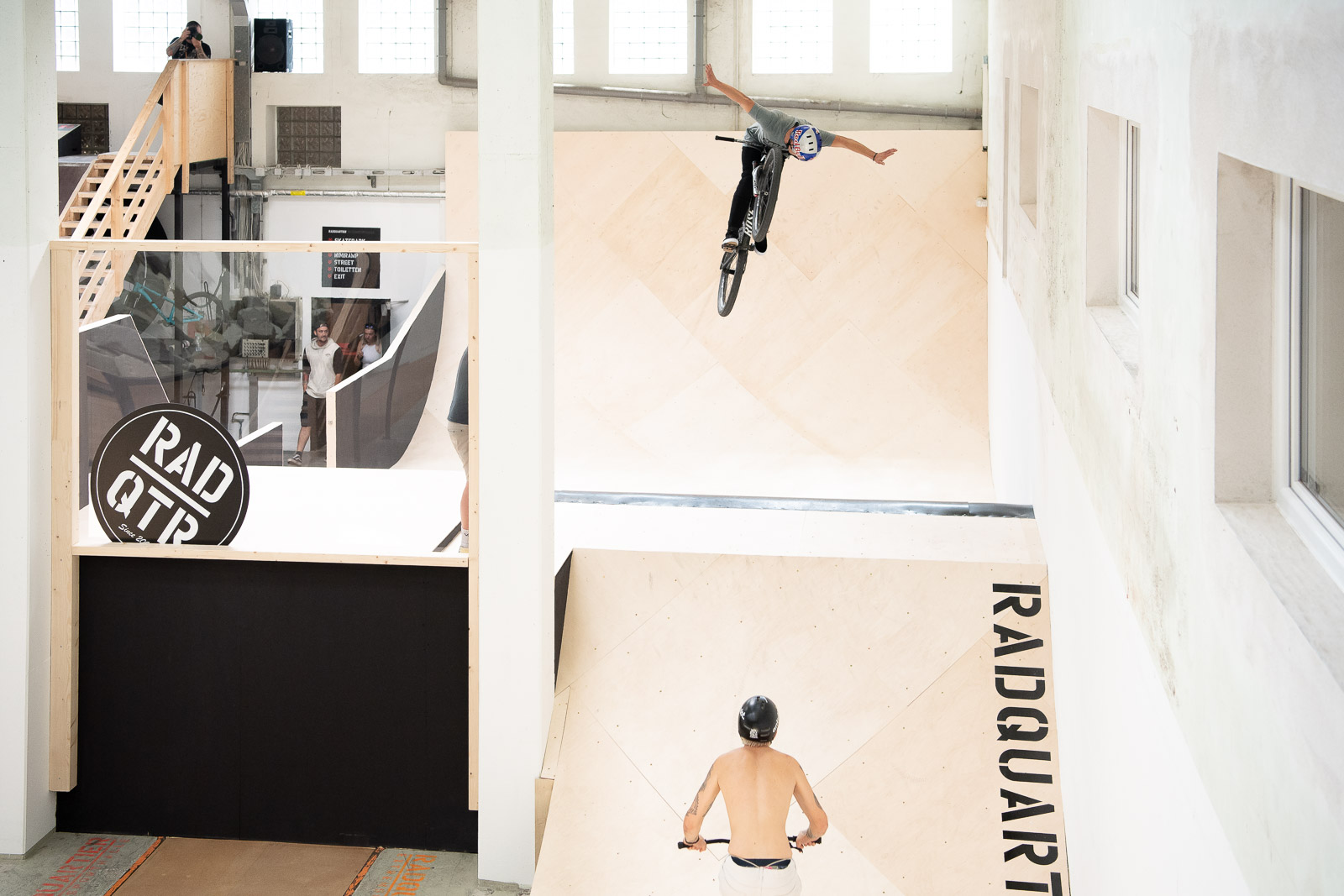 Resi Jump RadQuartier Extremsporthalle