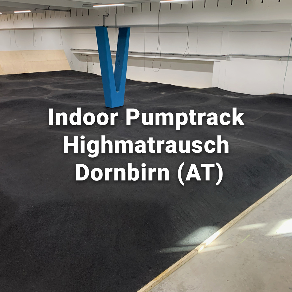 Indoor Pumptrack Asphalt Pumptrack Highmatrausch GmbH Planung und Bau Radquartier