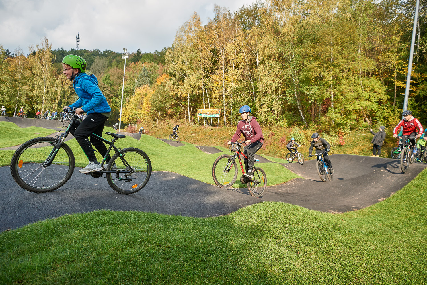 Asphalt Pumptrack Sontra Planung und Bau Radquartier GmbH