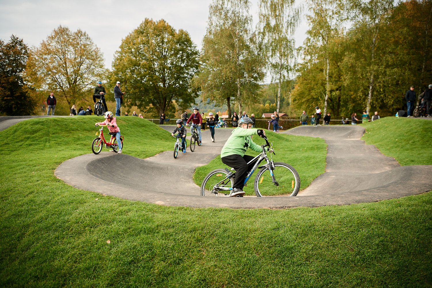 Asphalt Pumptrack Sontra Planung und Bau Radquartier GmbH