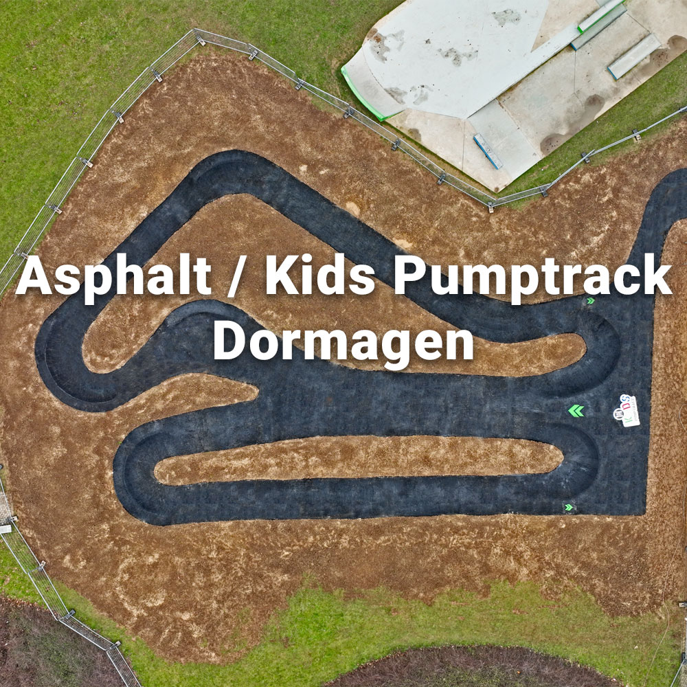 RadQuartier Parks Asphalt Pumptrack Kids Pumptrack Dormagen