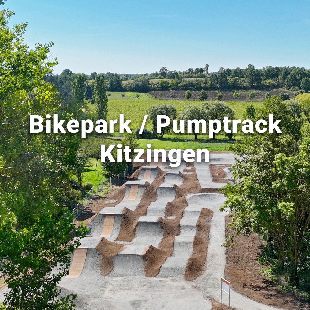 RadQuartier Parks Pumptrack Bikepark Dirtpark Kitzingen
