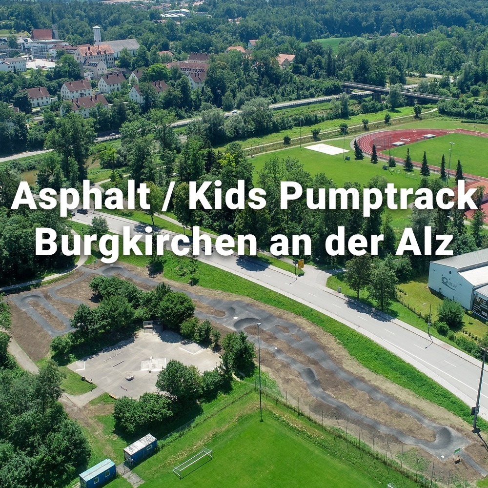 RadQuartier Parks Asphalt Pumptrack Burgkirchen