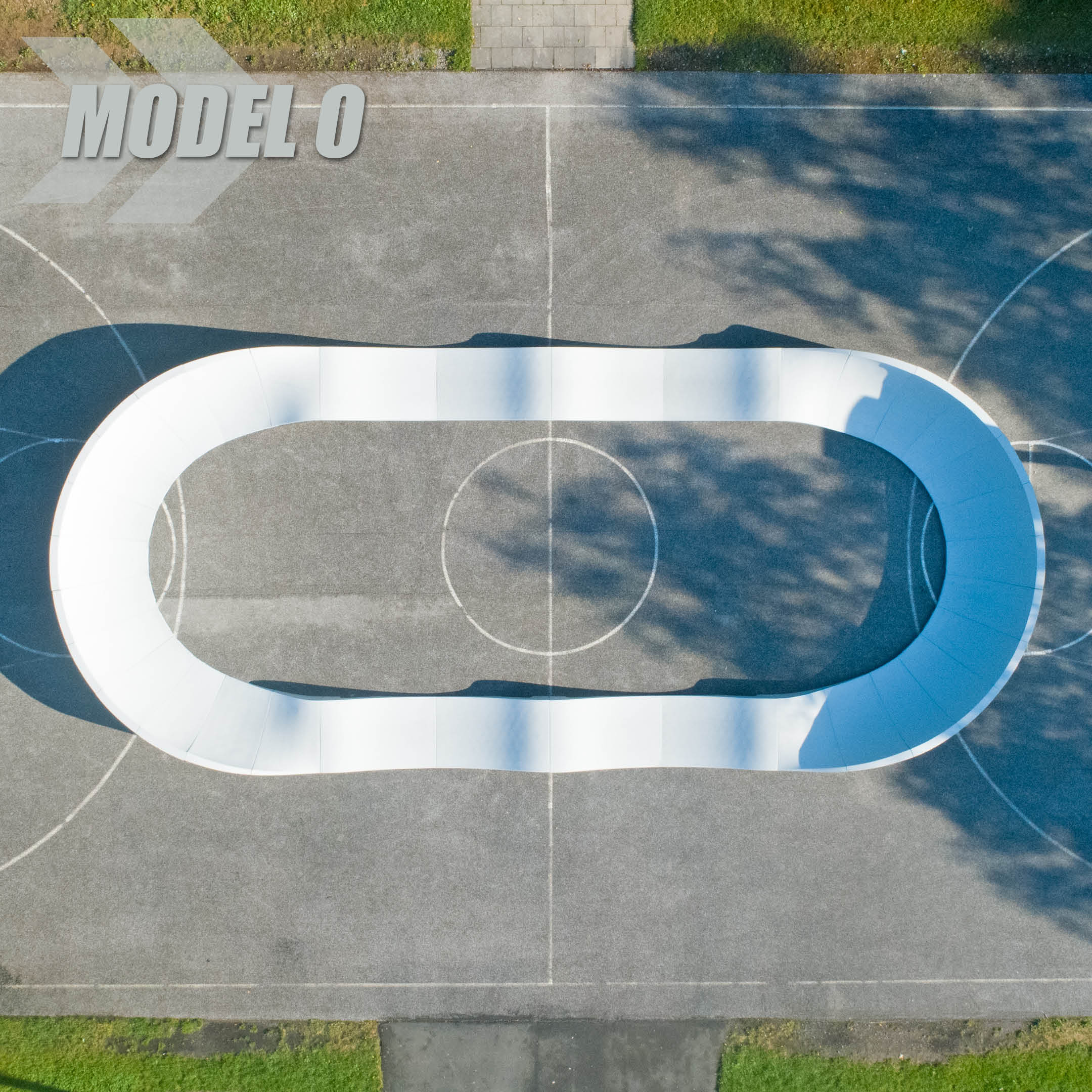 RadQuartier Parks Fertig Pumptrack Model O Mobiler Modularer Pumptrack